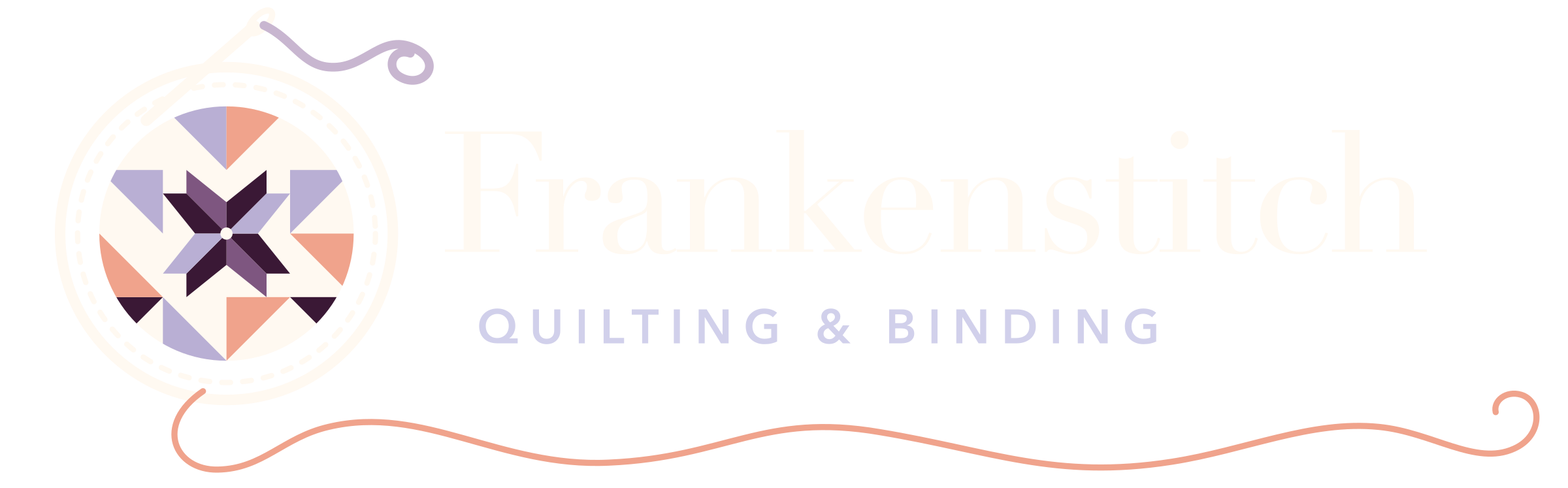 Frankenstitch Quilting and Binding